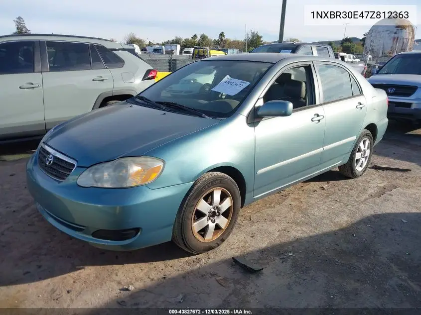 1NXBR30E47Z812363 2007 Toyota Corolla Le
