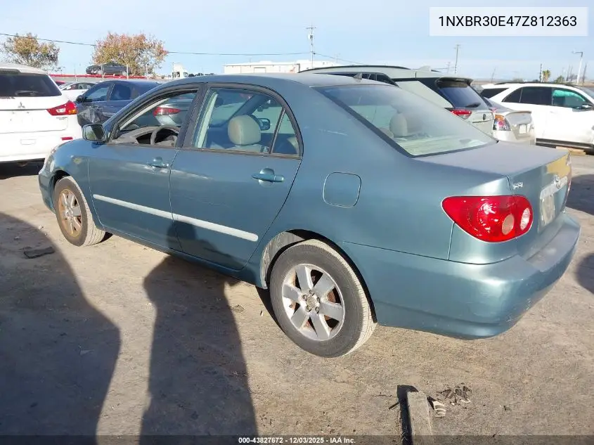 1NXBR30E47Z812363 2007 Toyota Corolla Le