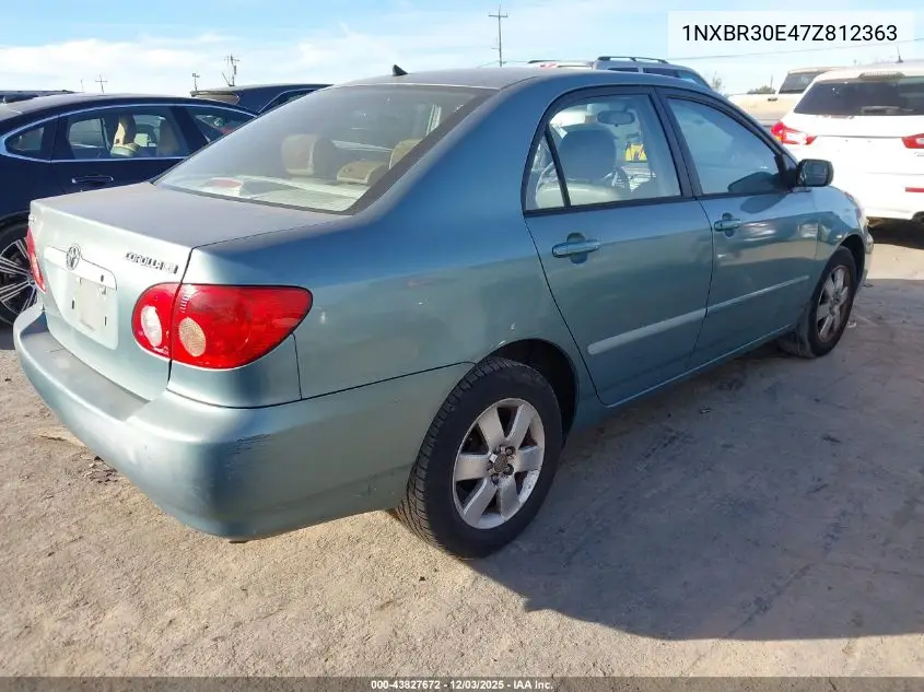 1NXBR30E47Z812363 2007 Toyota Corolla Le