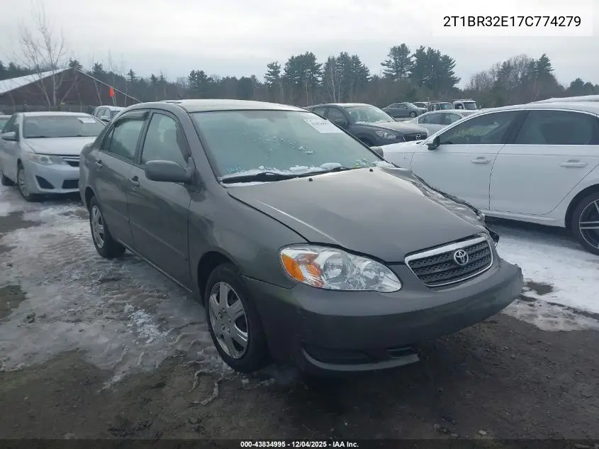 2T1BR32E17C774279 2007 Toyota Corolla Le