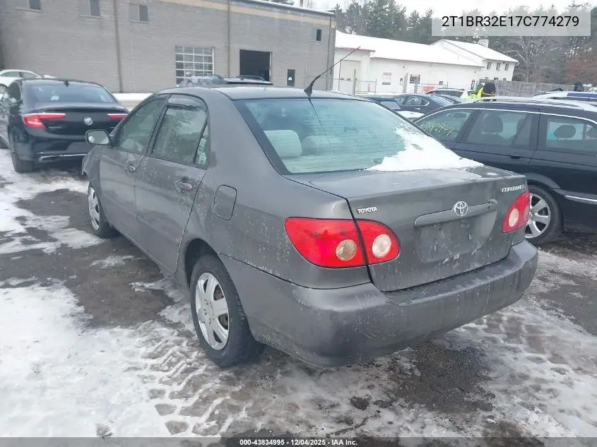 2T1BR32E17C774279 2007 Toyota Corolla Le