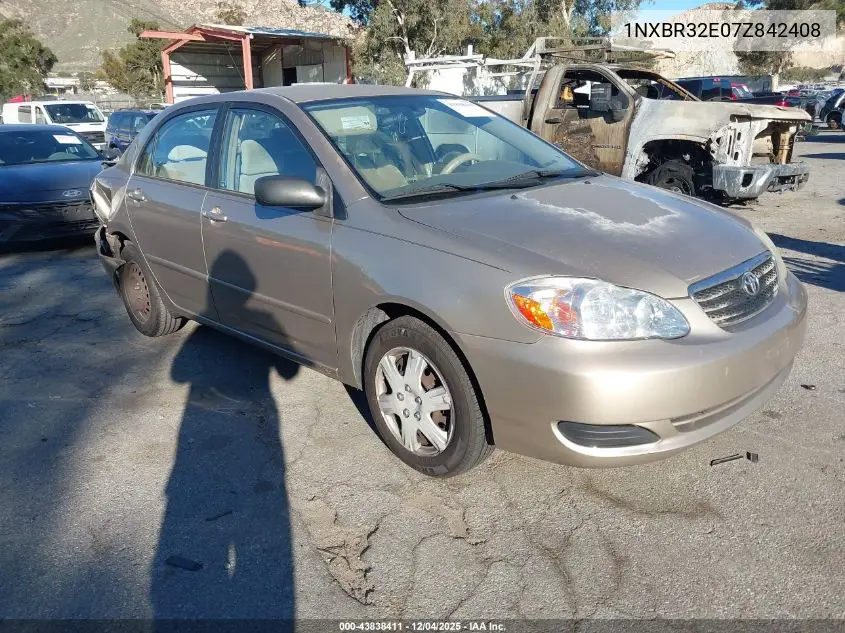 1NXBR32E07Z842408 2007 Toyota Corolla Le