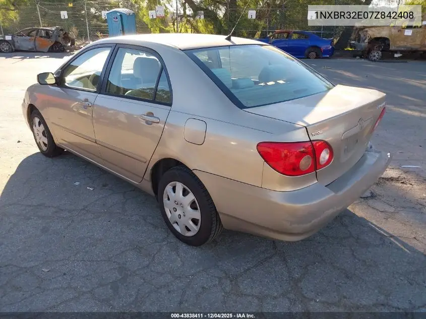 1NXBR32E07Z842408 2007 Toyota Corolla Le