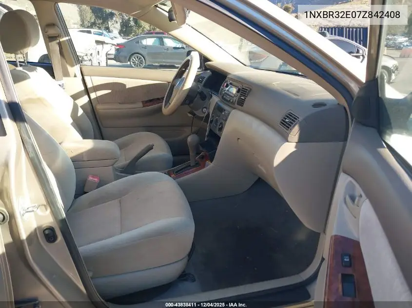 1NXBR32E07Z842408 2007 Toyota Corolla Le