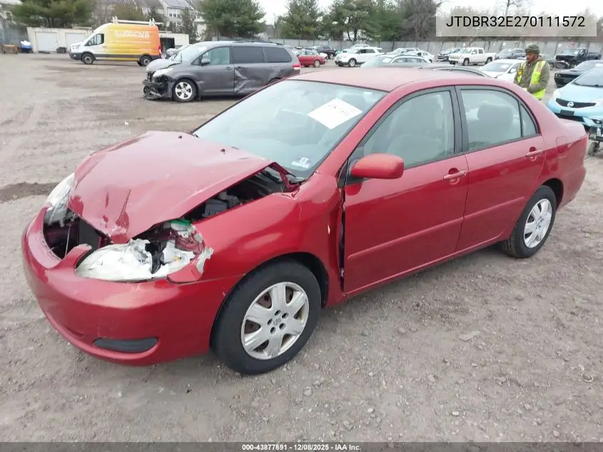 JTDBR32E270111572 2007 Toyota Corolla Le