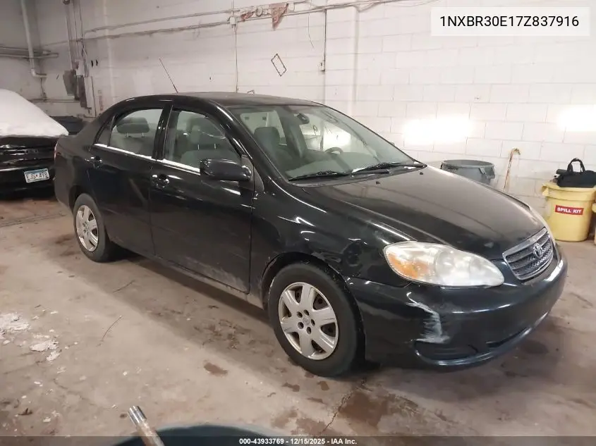 1NXBR30E17Z837916 2007 Toyota Corolla Le