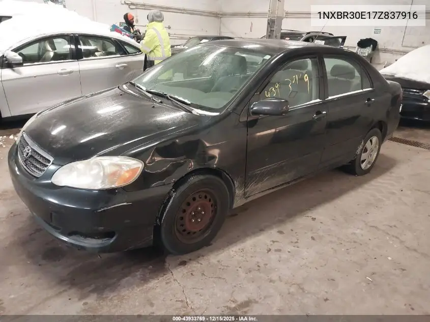 1NXBR30E17Z837916 2007 Toyota Corolla Le