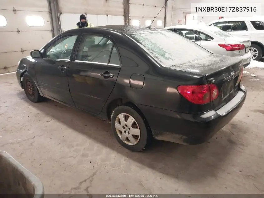 1NXBR30E17Z837916 2007 Toyota Corolla Le