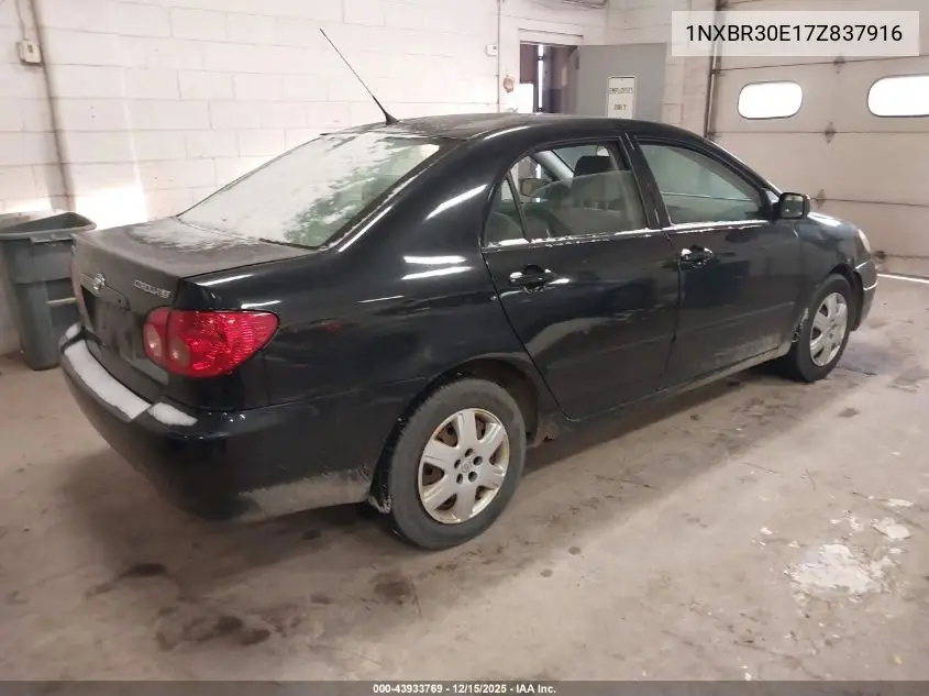 1NXBR30E17Z837916 2007 Toyota Corolla Le