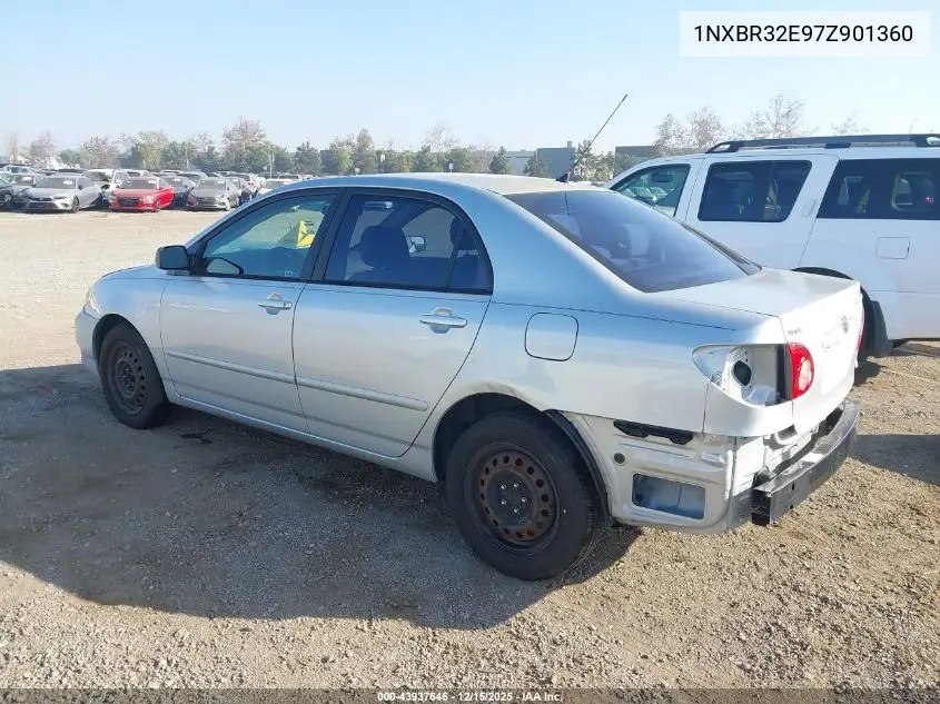 1NXBR32E97Z901360 2007 Toyota Corolla Le