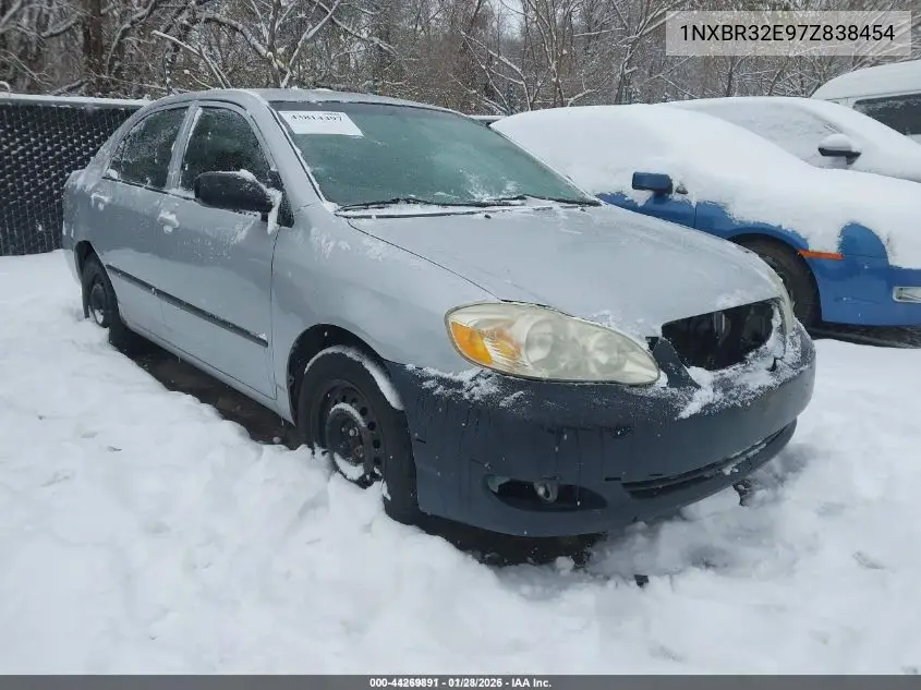 1NXBR32E97Z838454 2007 Toyota Corolla Ce