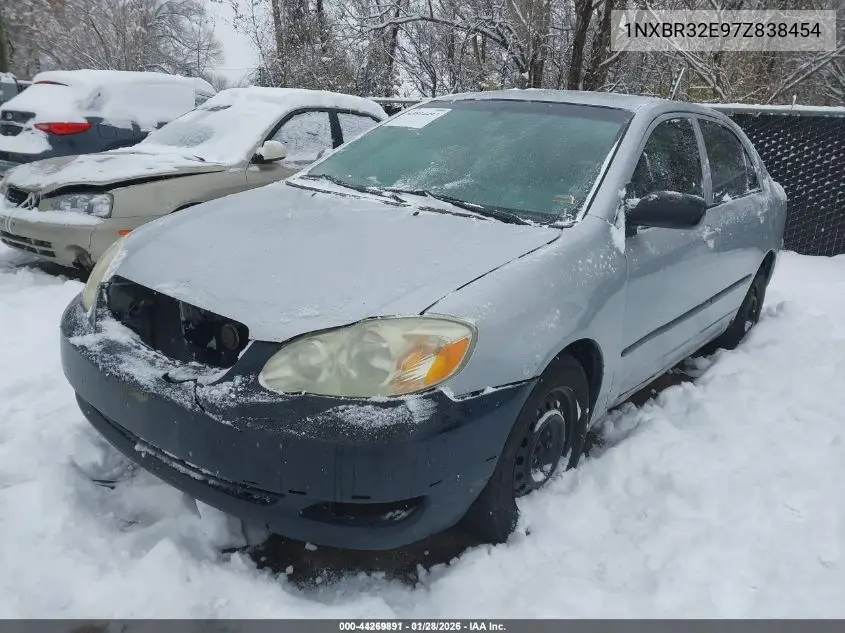 1NXBR32E97Z838454 2007 Toyota Corolla Ce