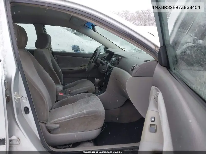 1NXBR32E97Z838454 2007 Toyota Corolla Ce