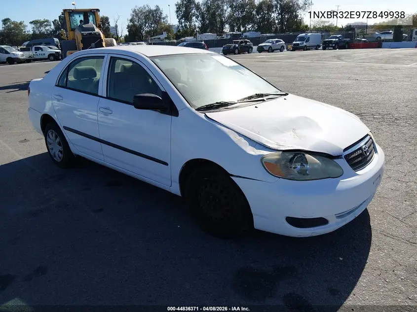 1NXBR32E97Z849938 2007 Toyota Corolla Ce