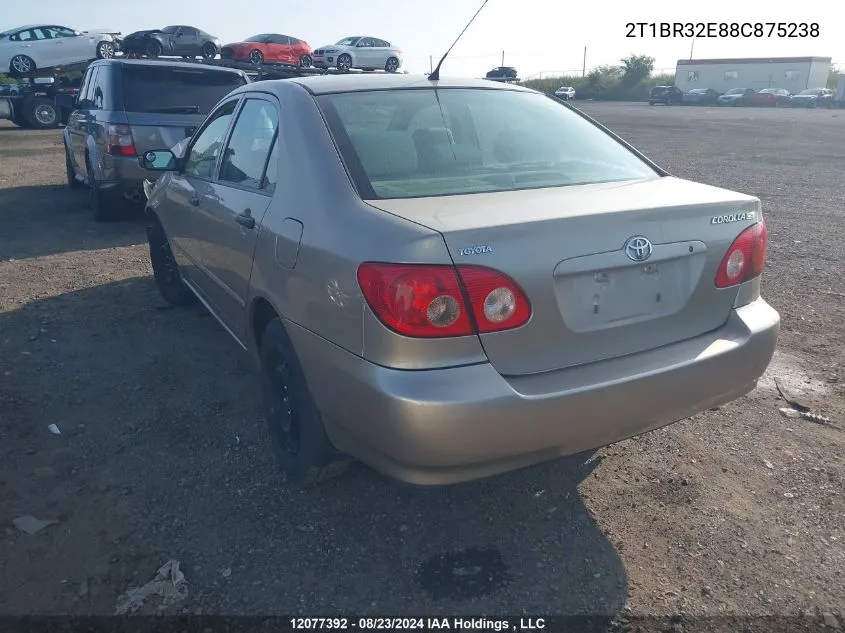 2T1BR32E88C875238 2008 Toyota Corolla Ce