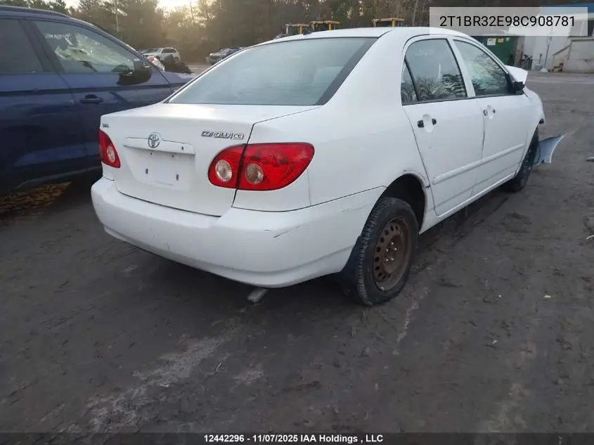 2T1BR32E98C908781 2008 Toyota Corolla Ce