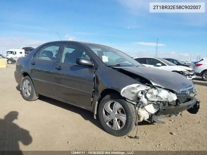 2T1BR32E58C902007 2008 Toyota Corolla Ce