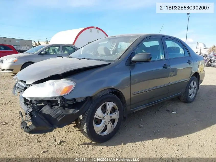 2T1BR32E58C902007 2008 Toyota Corolla Ce