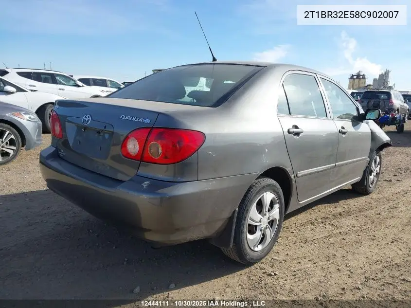 2T1BR32E58C902007 2008 Toyota Corolla Ce