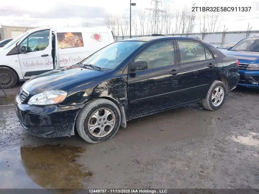 2T1BR32E58C911337 2008 Toyota Corolla Ce/Le/S