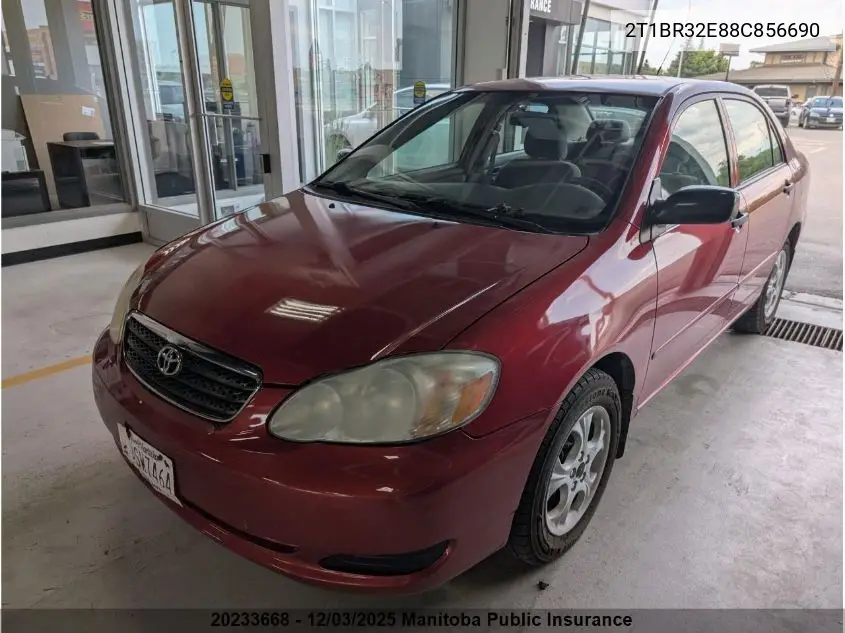 2T1BR32E88C856690 2008 Toyota Corolla Ce