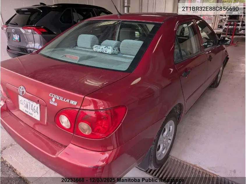 2T1BR32E88C856690 2008 Toyota Corolla Ce