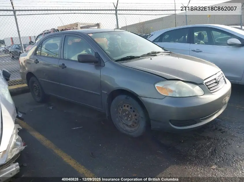 2T1BR32E18C862007 2008 Toyota Corolla Ce/Le/S