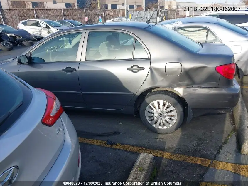 2T1BR32E18C862007 2008 Toyota Corolla Ce/Le/S