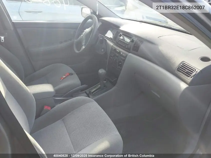 2T1BR32E18C862007 2008 Toyota Corolla Ce/Le/S