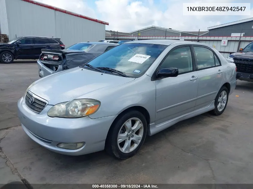 1NXBR30E48Z942547 2008 Toyota Corolla S