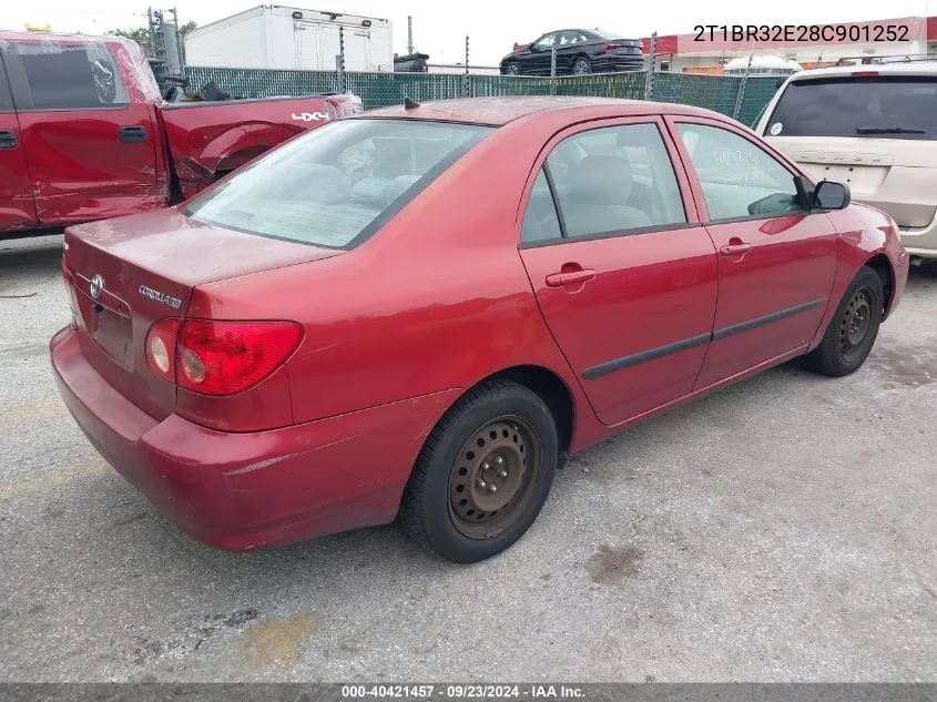 2T1BR32E28C901252 2008 Toyota Corolla Ce