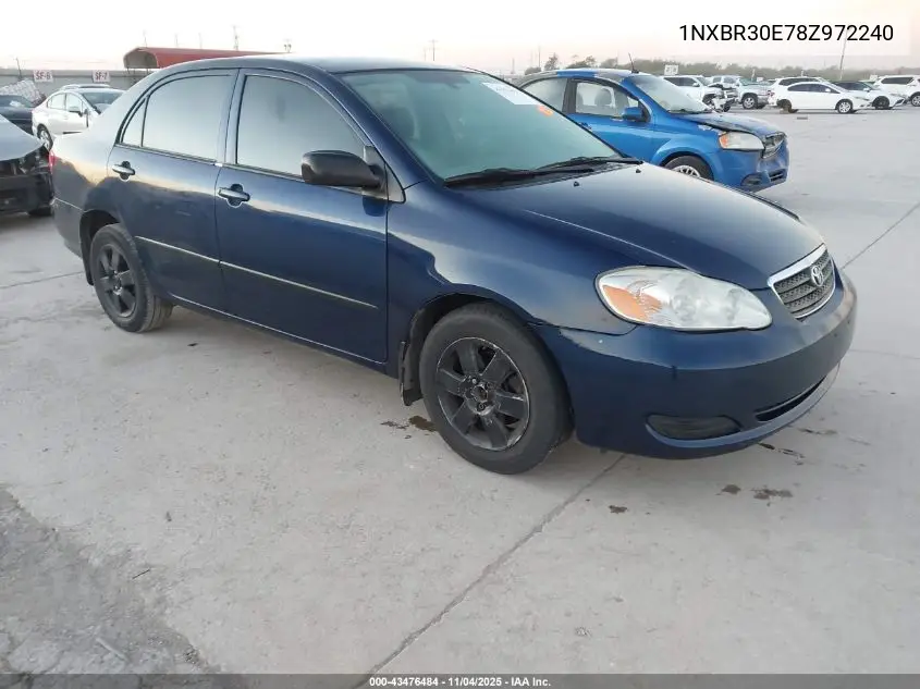 1NXBR30E78Z972240 2008 Toyota Corolla Ce