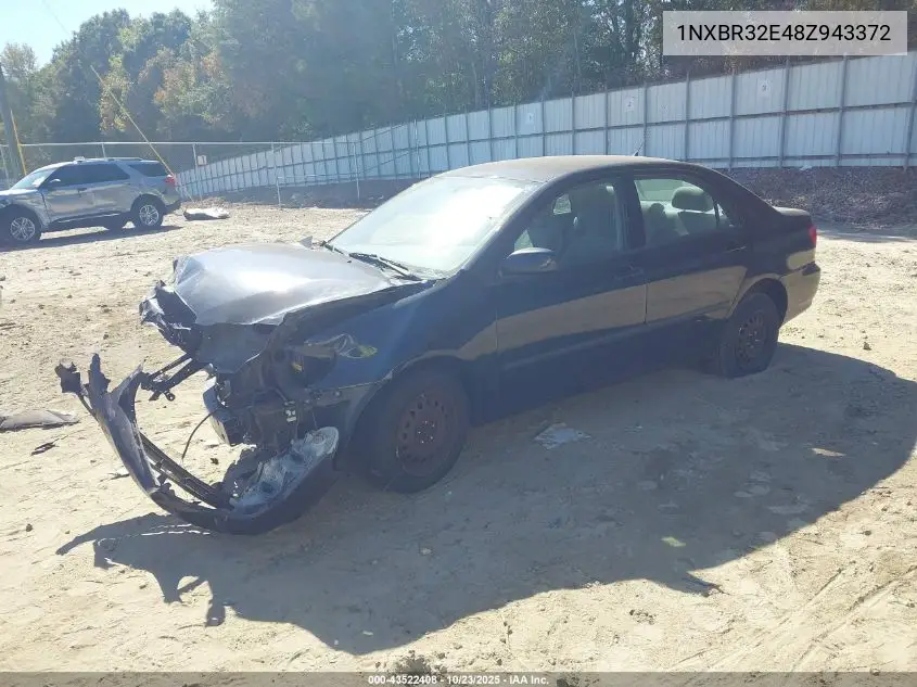 1NXBR32E48Z943372 2008 Toyota Corolla Ce
