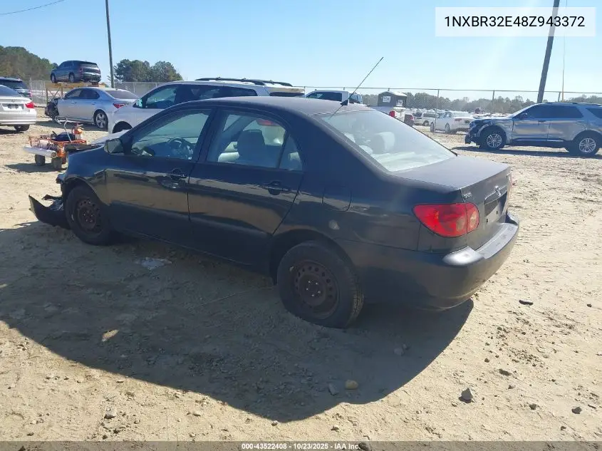 1NXBR32E48Z943372 2008 Toyota Corolla Ce