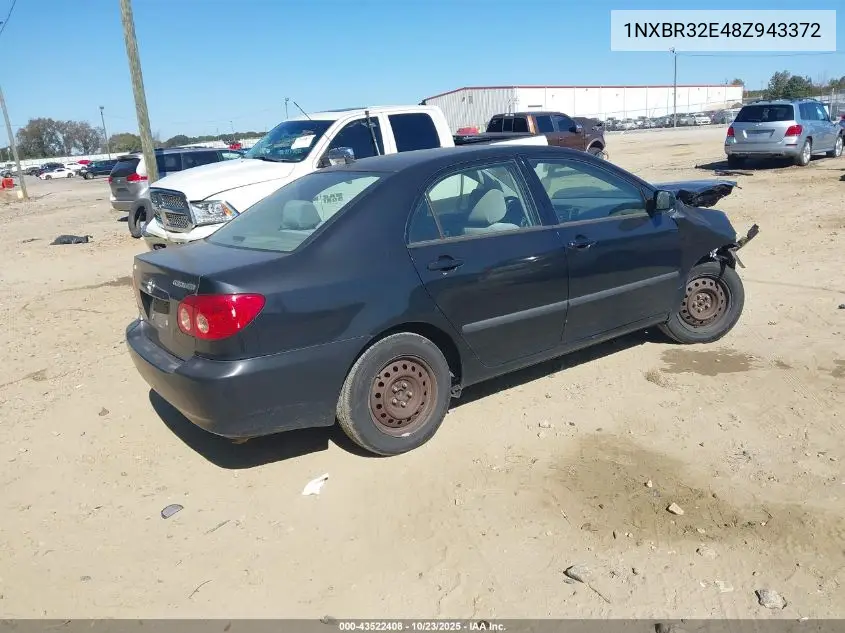 1NXBR32E48Z943372 2008 Toyota Corolla Ce