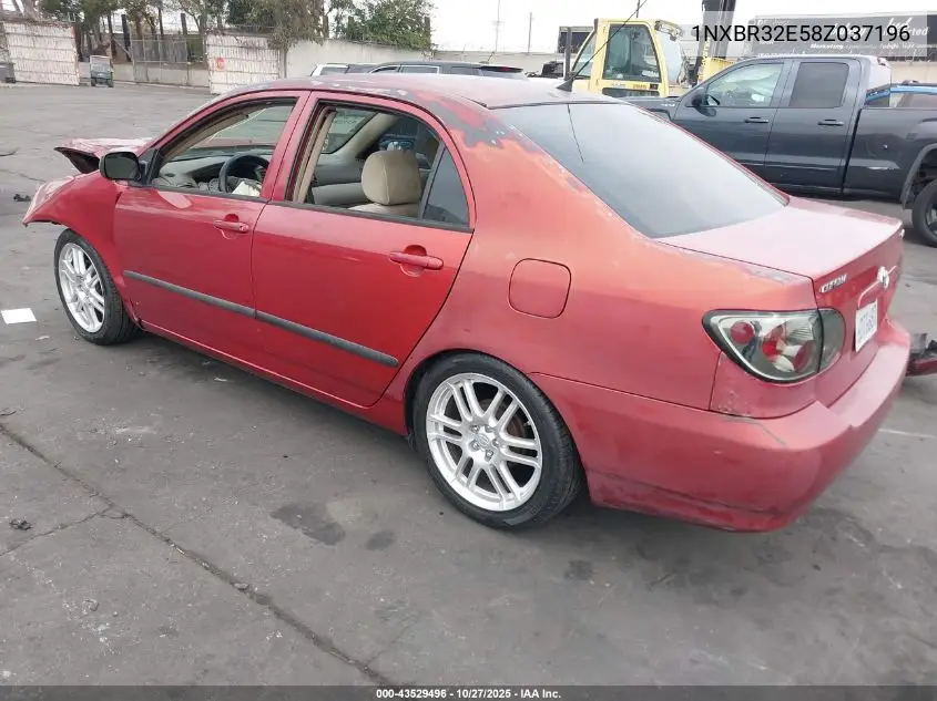 1NXBR32E58Z037196 2008 Toyota Corolla Ce