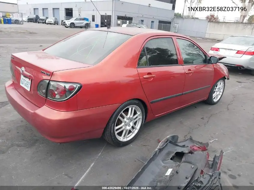 1NXBR32E58Z037196 2008 Toyota Corolla Ce