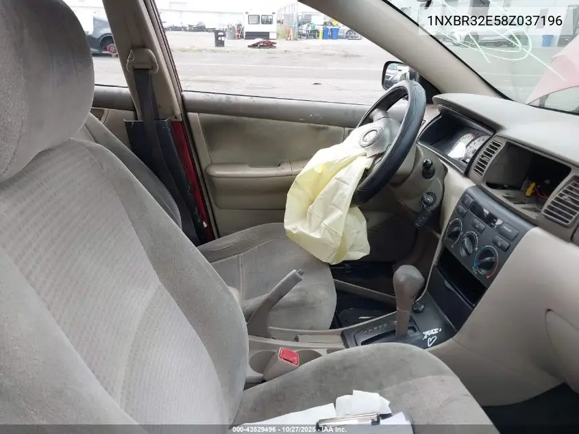 1NXBR32E58Z037196 2008 Toyota Corolla Ce