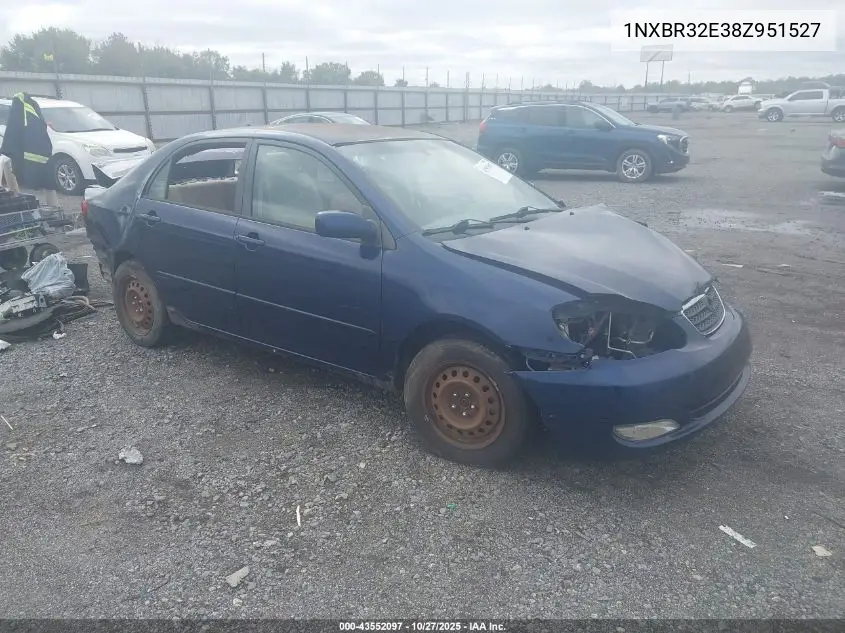 1NXBR32E38Z951527 2008 Toyota Corolla S