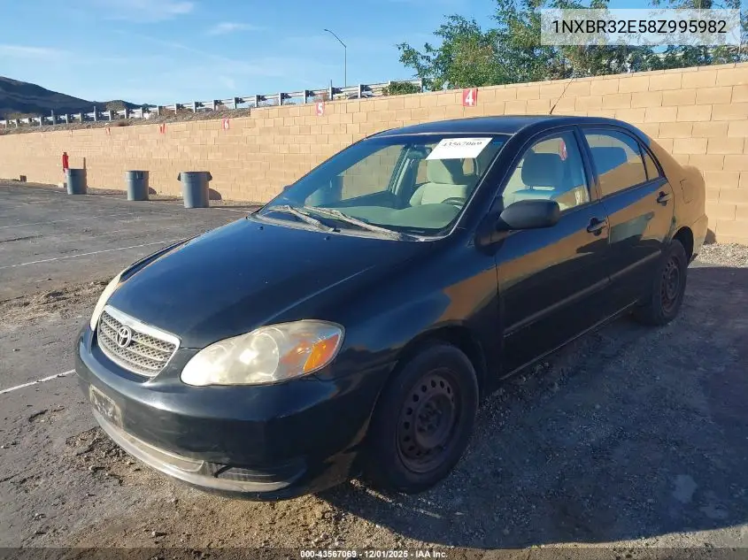 1NXBR32E58Z995982 2008 Toyota Corolla Ce