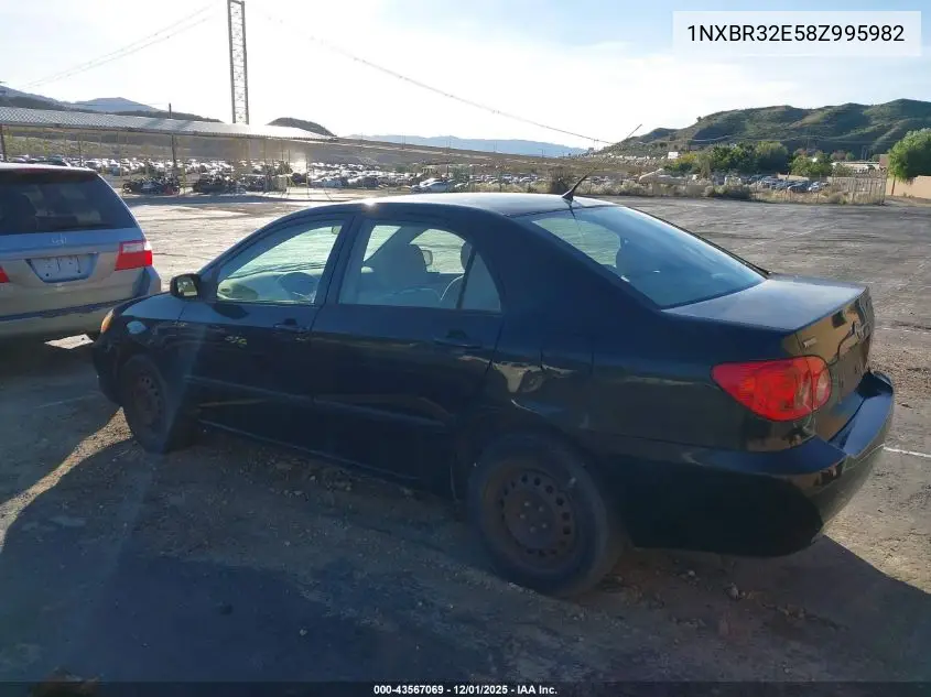 1NXBR32E58Z995982 2008 Toyota Corolla Ce