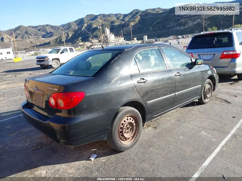 1NXBR32E58Z995982 2008 Toyota Corolla Ce