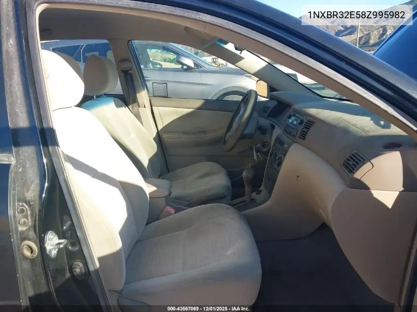 1NXBR32E58Z995982 2008 Toyota Corolla Ce