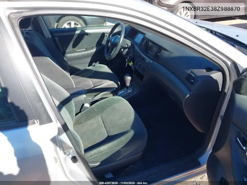 1NXBR32E38Z988870 2008 Toyota Corolla S