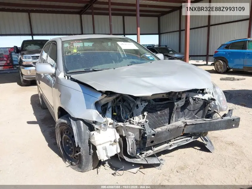 1NXBR32E88Z993109 2008 Toyota Corolla Le