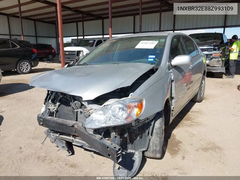 1NXBR32E88Z993109 2008 Toyota Corolla Le
