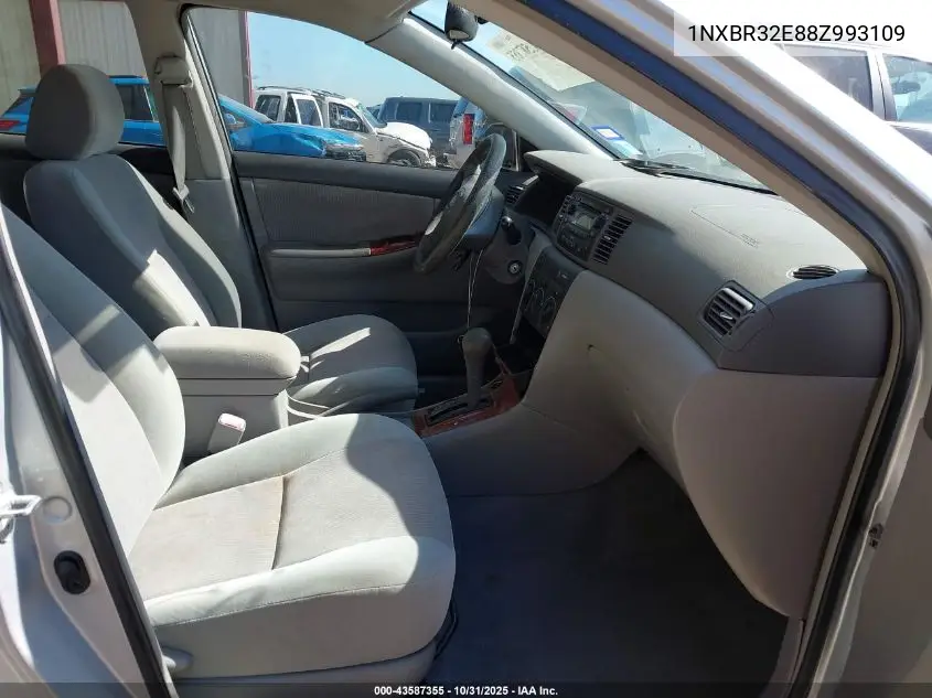 1NXBR32E88Z993109 2008 Toyota Corolla Le