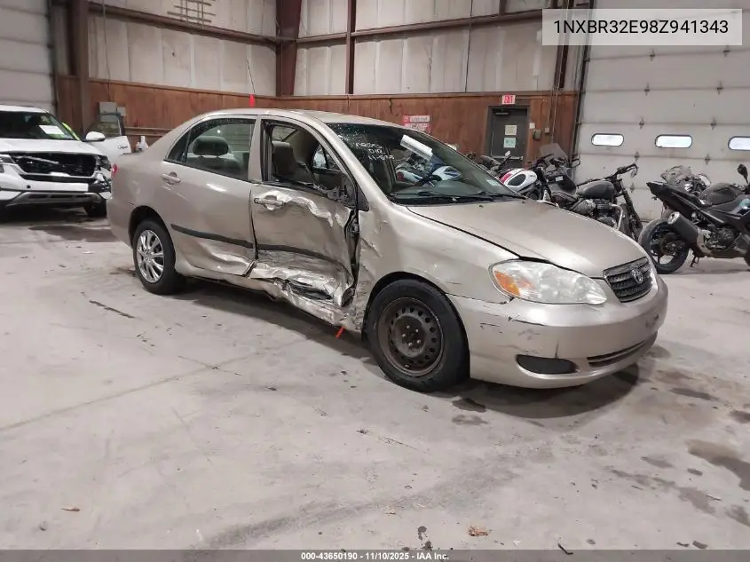 1NXBR32E98Z941343 2008 Toyota Corolla Ce