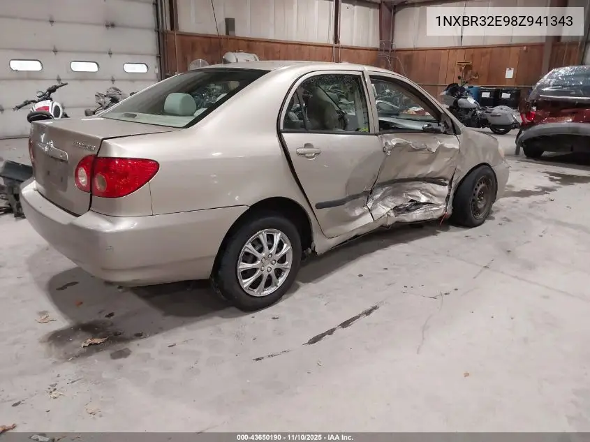 1NXBR32E98Z941343 2008 Toyota Corolla Ce