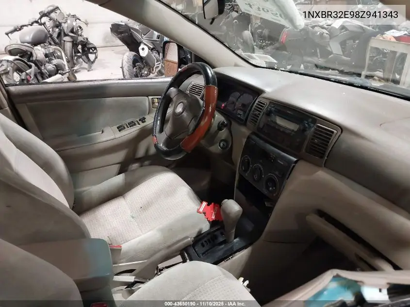 1NXBR32E98Z941343 2008 Toyota Corolla Ce